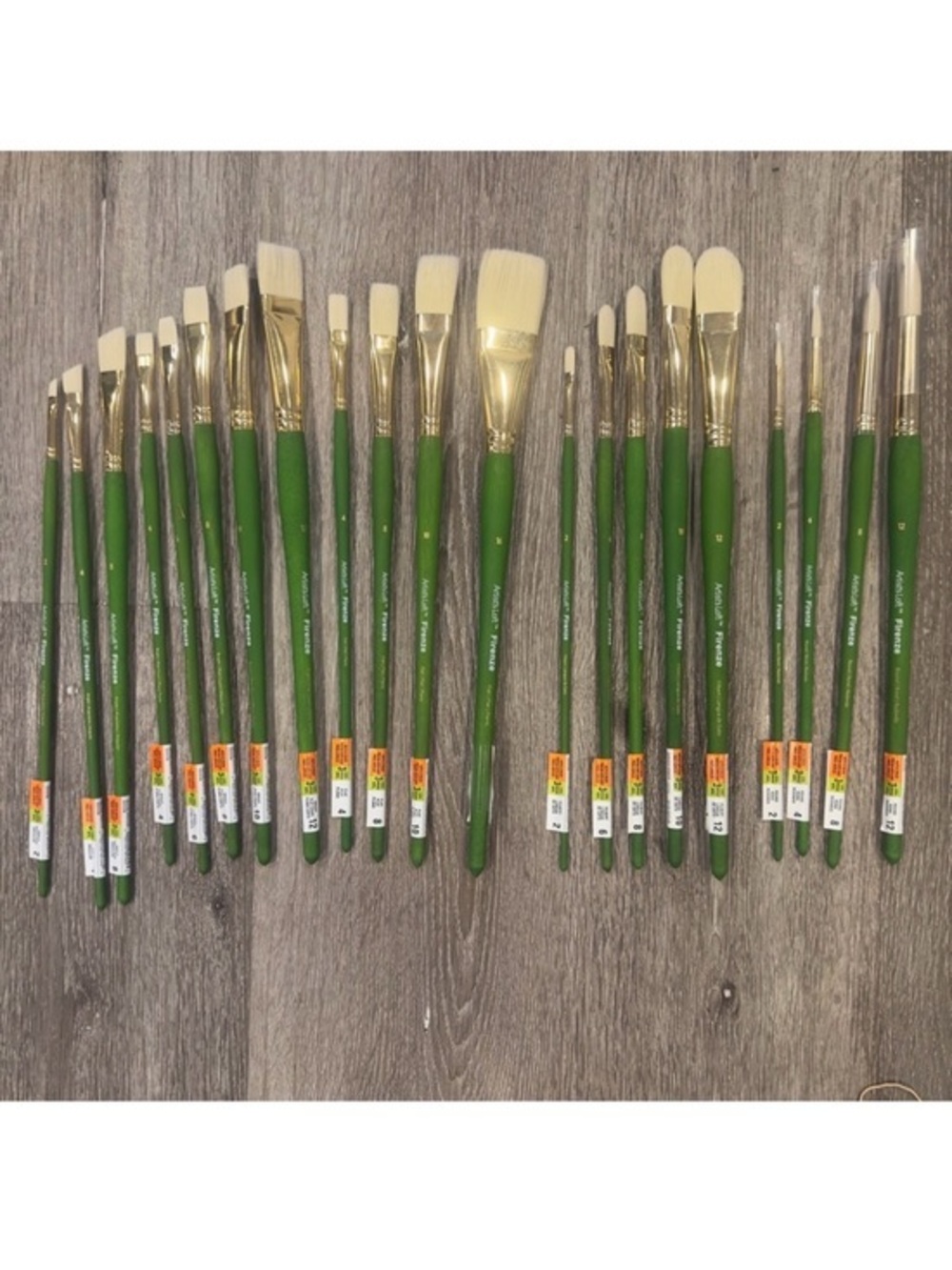 Set of 21 Artist's Loft Firenze Set of Paint Brushes, Level 3, Acrylic, Oil NEW